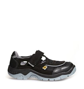 ABEBA-Footwear, S1-Damen- u. Herren-Arbeits-Berufs-Sicherheits-Sandalen, schwarz