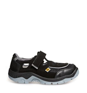 ABEBA-Footwear, S1P-Damen- u. Herren-Arbeits-Berufs-Slipper, schwarz