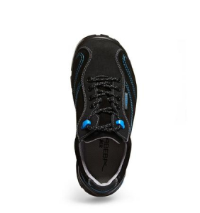 ABEBA-Footwear, S2-Damen- u. Herren-Sicherheits-Arbeits-Berufs-Schuhe, Halbschuhe, ESD, schwarz/blau