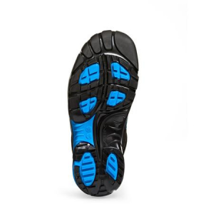 ABEBA-Footwear, S2-Damen- u. Herren-Sicherheits-Arbeits-Berufs-Schuhe, Halbschuhe, ESD, schwarz/blau