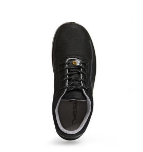 ABEBA-Footwear, UNI6-O2-Damen-und Herren-Arbeits-Berufs-Schuhe, Schnrschuhe, ESD, schwarz