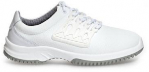 ABEBA-Withe-Line, O1-Uni6-Damen- und Herren-Arbeits-Berufs-Schuhe, ESD, wei