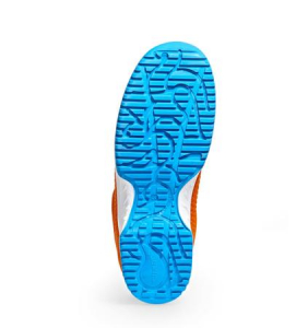 ABEBA-Footwear, UNI6-O1-Damen und Herren-Arbeits-Berufs-Schuhe, Schnrschuhe, ESD, orange