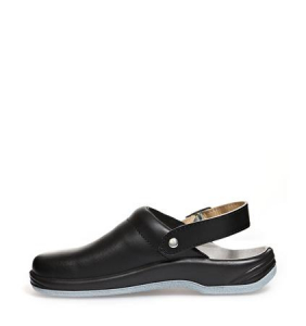 ABEBA-Footwear, OB-Damen- und Herren-Arbeits-Berufs-Clogs, schwarz