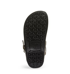 ABEBA-Footwear, OB-Damen- und Herren-Arbeits-Berufs-Clogs, schwarz
