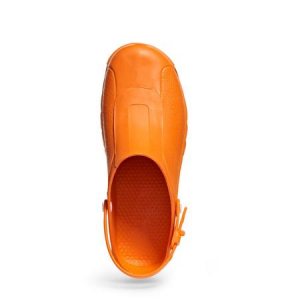ABEBA-Footwear, OB-Damen- und Herren-Arbeits-Berufs-Clogs, orange