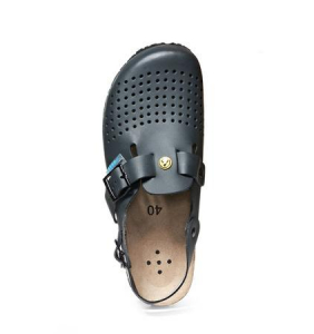 ABEBA-Footwear, OB-Damen- u. Herren-Arbeits-Berufs-Clogs, marine