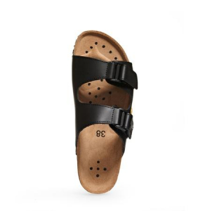 ABEBA-Footwear, OB-Damen- u. Herren-Arbeits-Berufs-Pantoletten, schwarz