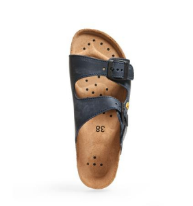 ABEBA-Footwear, OB-Damen- u. HerrenHerren-Arbeits-Berufs-Pantoletten, ESD, blau