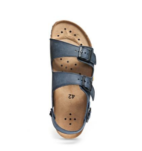 ABEBA-Footwear, OB-Damen- u. Herren-Arbeits-Berufs-Sandalen, ESD, blau