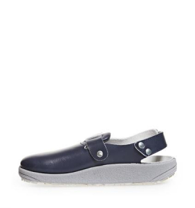 ABEBA-Footwear, OB-Damen- und Herren-Arbeits-Berufs-Clogs, marine