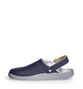 ABEBA-Footwear, OB-Damen- und Herren-Arbeits-Berufs-Clogs, marine