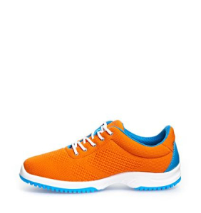 ABEBA-Footwear, UNI6-O1-Damen und Herren-Arbeits-Berufs-Schuhe, Schnrschuhe, orange