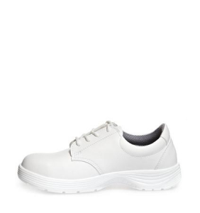 ABEBA-White-Line, X-LIGHT-S2-Damen- u. Herren-Sicherheits-Arbeits-Berufs-Schuhe, wei
