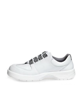 ABEBA-White-Line, X-LIGHT-S2-Damen- u. Herren-Sicherheits-Arbeits-Berufs-Schuhe, wei