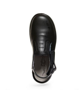 ABEBA-Footwear, X-LIGHT-SB-Damen-und Herren-Arbeits-Berufs-Clogs, schwarz