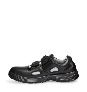 ABEBA-Footwear, X-LIGHT-S1-Damen- u. Herren-Sicherheits-Arbeits-Berufs-Sandalen, schwarz
