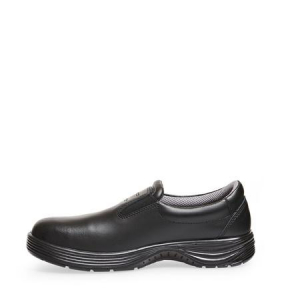 ABEBA-Footwear, X-LIGHT-S2-Damen- u. Herren-Sicherheits-Arbeits-Berufs-Slipper, schwarz