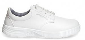 ABEBA-Withe-Line, X-LIGHT-O2-Damen-und Herren-Arbeits-Berufs-Schuhe, Schnrschuhe, wei