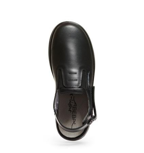ABEBA-Footwear, X-LIGHT-OB-Damen-und Herren-Arbeits-Berufs-Clogs, schwarz