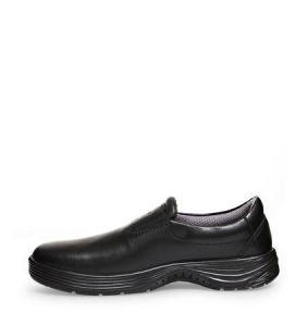 ABEBA-Footwear, X-LIGHT-O2-Damen-und Herren-Arbeits-Berufs-Slipper, schwarz