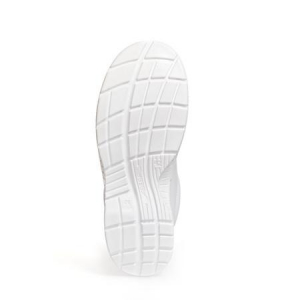 ABEBA-White-Line, X-LIGHT-S2-Damen- u. Herren-Sicherheits-Arbeits-Berufs-Slipper, ESD, wei