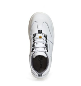 ABEBA-White-Line, X-LIGHT-S2-Damen- u. Herren-Sicherheits-Arbeits-Berufs-Schuhe, ESD, wei