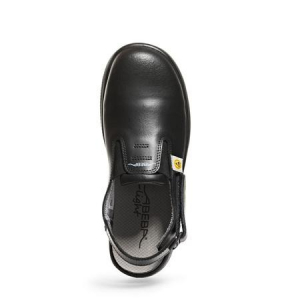 ABEBA-Footwear, X-LIGHT-SB-Damen-und Herren-Arbeits-Berufs-Clogs, ESD, schwarz