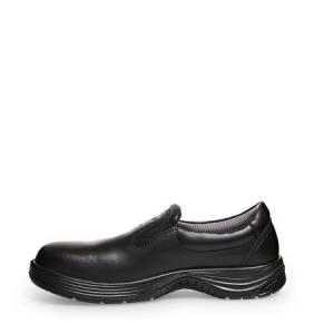 ABEBA-Footwear, X-LIGHT-S2-Damen- u. Herren-Sicherheits-Arbeits-Berufs-Slipper, ESD, schwarz