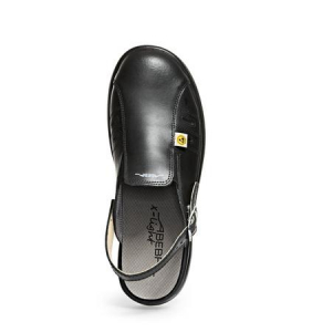 ABEBA-Footwear, X-LIGHT-SB-Damen-und Herren-Arbeits-Berufs-Clogs, ESD, schwarz