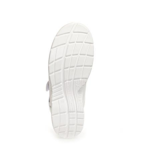 ABEBA-White-Line, X-LIGHT-S2-Damen- u. Herren-Sicherheits-Arbeits-Berufs-Schuhe, Halbschuhe, wei