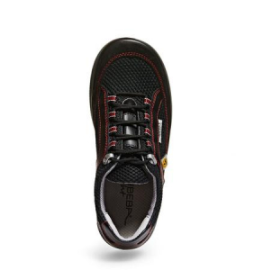 ABEBA-Footwear, X-LIGHT-S1-SRC-Damen- u. Herren-Sicherheits-Arbeits-Berufs-Schuhe, ESD, schwarz