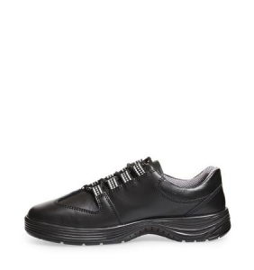 ABEBA-Footwear, X-LIGHT-O2-Damen-und Herren-Arbeits-Berufs-Schuhe, Schnrschuhe, ESD, schwarz
