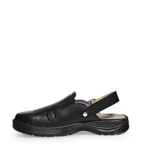 ABEBA-Footwear, X-LIGHT-OB-Damen-und Herren-Arbeits-Berufs-Clogs, ESD, schwarz