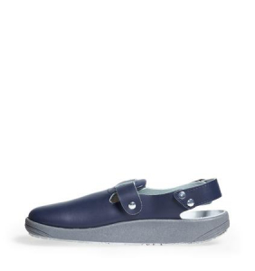ABEBA-Footwear, OB-Damen- u. Herren-Arbeits-Berufs-Clogs, marine