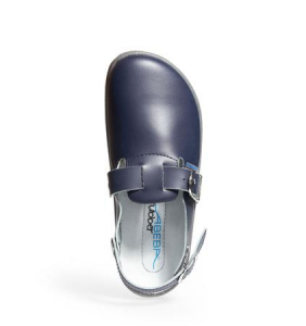 ABEBA-Footwear, OB-Damen- u. Herren-Arbeits-Berufs-Clogs, marine