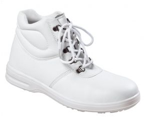 BIG-TEXXOR-White-Line, S2-Sicherheits-Arbeits-Berufs-Schuhe, Schnrstiefel, Montpellier, wei