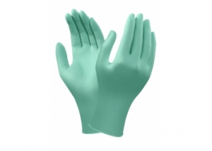 ANSELL-Hand-Schutz, Einweg-Neopren-Untersuchungs-Einmal-Handschuhe, NEO TOUCH, 25-201, hellgr�n