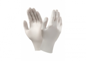 ANSELL-Hand-Schutz, Einweg-Nitril-Untersuchungs-Einmal-Handschuhe, VERSATOUCH, ungepudert, 92-205, weiss
