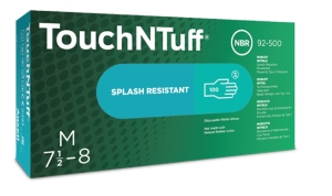 ANSELL-Hand-Schutz, Einweg-Nitril-Untersuchungs-Einmal-Handschuhe, TOUCHNTUFF, 92-500, gr�n