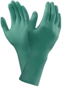ANSELL-Hand-Schutz, Einweg-Nitril-Untersuchungs-Einmal-Handschuhe, TOUCHNTUFF, 93-700, gr�n