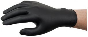 ANSELL-Hand-Schutz, Einweg-Nitril-Untersuchungs-Einmal-Handschuhe, MICROFLEX, 93-852, schwarz