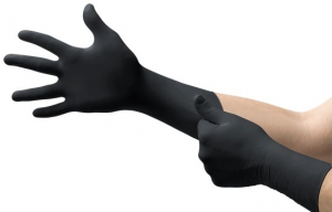 ANSELL-Einweg-Nitril-Handschuhe, Microflex, 93-862, Pkg. � 100 St�ck, schwarz