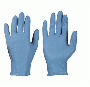 F-STRONGHAND-Hand-Schutz, Einweg-Nitril-Handschuhe MACAO gepudert