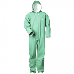 F-TECTOR-Hygiene, Einweg-Overall, Schutzanzug, Einmal-Schutzoverall, *CHEM-STAR*, gr�n