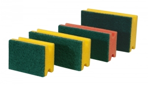 MEIKO-Hygiene, Universal Reinigungskissen, weiss/gelb