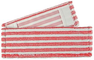 MEIKO-Hygiene, MICRO-BORSTENMOPP-Bezug, Sani Correct, weiss/rot