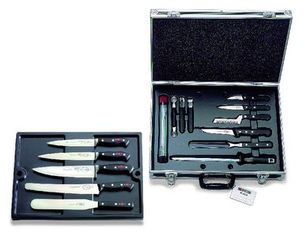 DICK-Koch-Schlachter-Werkzeug, Kochkoffer Plaza mit Messer