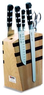 DICK-Koch-Schlachter-Werkzeug, Design Magnet-Messerblock 1905, 5-teilig