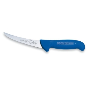 DICK-Ausbeinmesser halb-flex., geschw. Klinge, blau